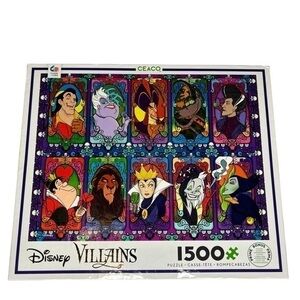 Disney Villains Ceaco 1500 Piece Jigsaw Puzzle